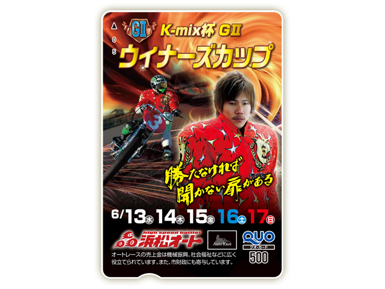 ウィナーズカップ(GII)オリジナルQUOカード(500円分)
