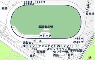 笠松競馬場地図