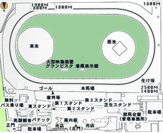 名古屋競馬場地図