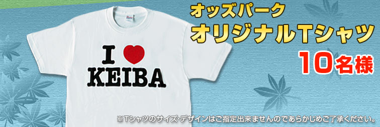 オッズパークオリジナルTシャツ 10名様