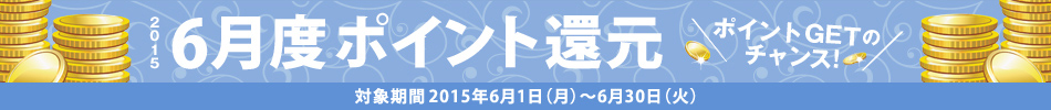 2015N6x|CgҌ@ΏۊԁF2015N61ij`630i΁j@|CgGET̃`XI