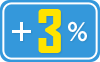 +3