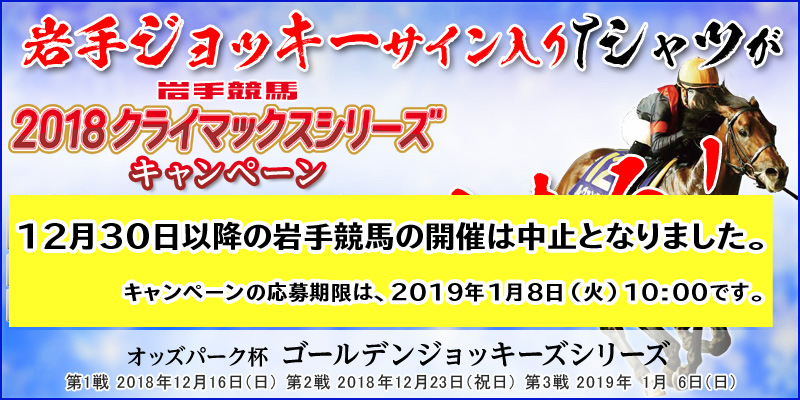 苣n2018NC}bNXV[YLy[@Ώۊԁ@2018N1216ij`2019N17ij
@WbL[TCTVcI@