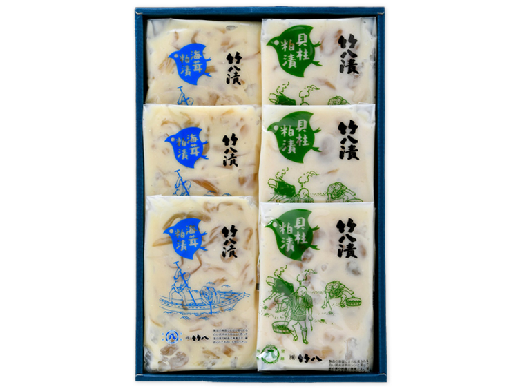 竹八漬(特選貝柱・海茸)