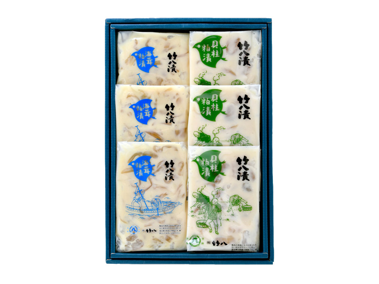 竹八漬(特選貝柱・海茸)