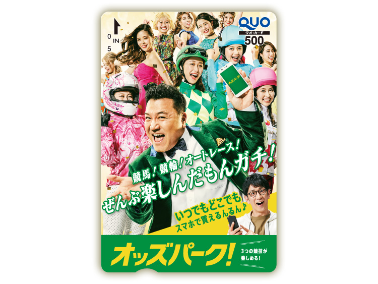 オッズパークオリジナルQUOカード(500円分)
