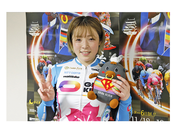 児玉碧衣選手(福岡)直筆サイン入り年賀状