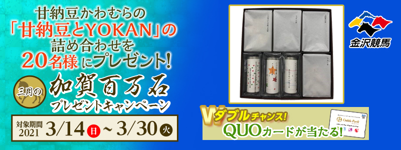 y򋣔nzỎS΃v[gLy[@Ώۊԁ@2021N314ij`330i΁j@Ô[ނ́uÔ[YOKANv̋lߍ킹20lɃv[gI@_u`XIQUOJ[hI