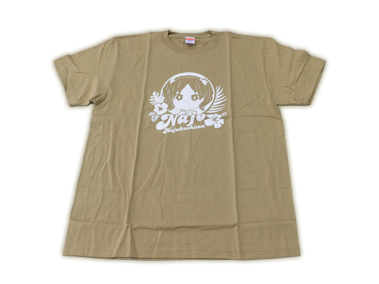 オリジナルTシャツ 九十九島ナジョ サンドカーキ(Lサイズ)