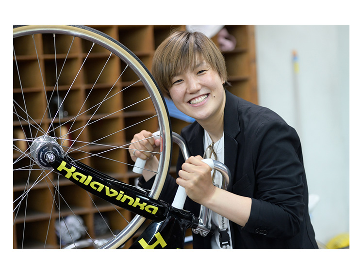 小林莉子選手(東京)直筆サイン入り年賀状