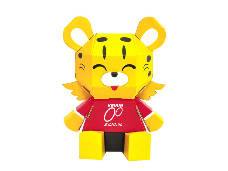 高松競輪マスコットチータカちゃん工作キット