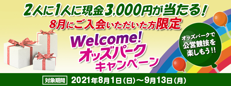 y8ɂzWelcomeIIbYp[NLy[@Ώۊԁ@2021N81ij`913ij2l1lɌ3,000~IIbYp[NŌcZyII