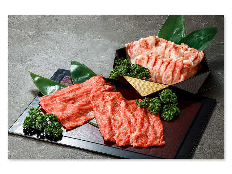 能登牛・能登豚しゃぶしゃぶセット
