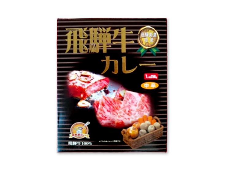 覇楼館の飛騨牛カレー1人前