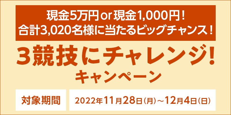 3ZɃ`WILy[@Ώۊԁ@2022N1128ij`124ij@5~or1,000~Iv3,020lɓrbO`XI