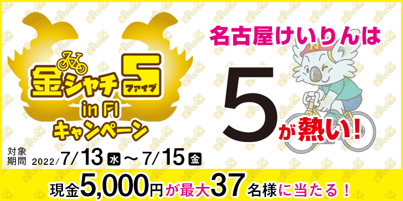 yÉցzV`5 in FILy[@Ώۊԁ@2022N713ij`715ij@5,000~ő37lɓI