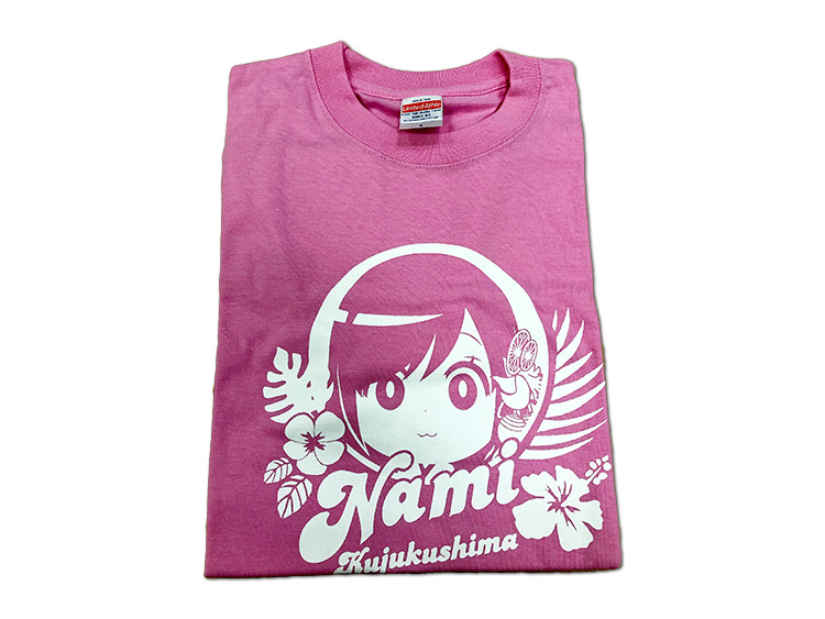 オリジナルTシャツ 九十九島凪海 ピンク(Sサイズ)