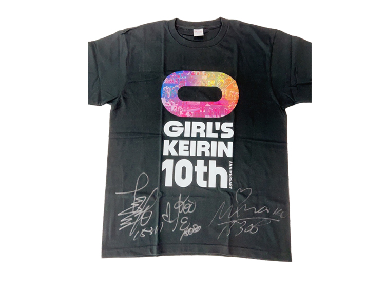 ALL GIRL'S 10th Anniversary優勝選手サイン入りオリジナルTシャツ