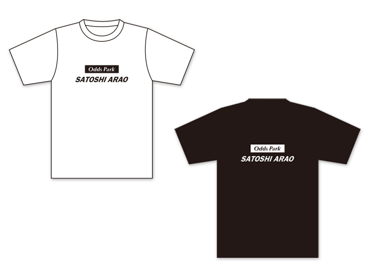 【荒尾聡選手コース】荒尾聡選手×オッズパークコラボTシャツ