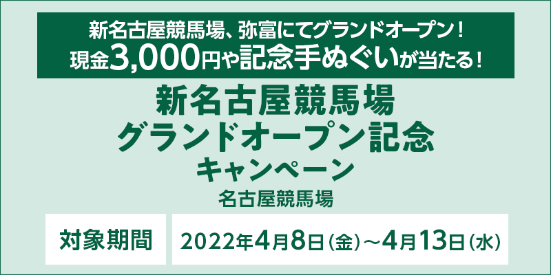 VÉnOhI[vLOLy[@Ώۊԁ@2022N48ij`413ij@VÉnAxɂăOhI[vI3,000~LOʂI@Ώۏ@Én
