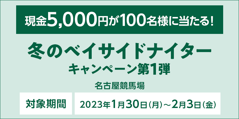 yÉnz~̃xCTChiC^[Ly[1e@Ώۊԁ@2023N130ij`23ij@5,000~100lɓI@Ώۏ@Én