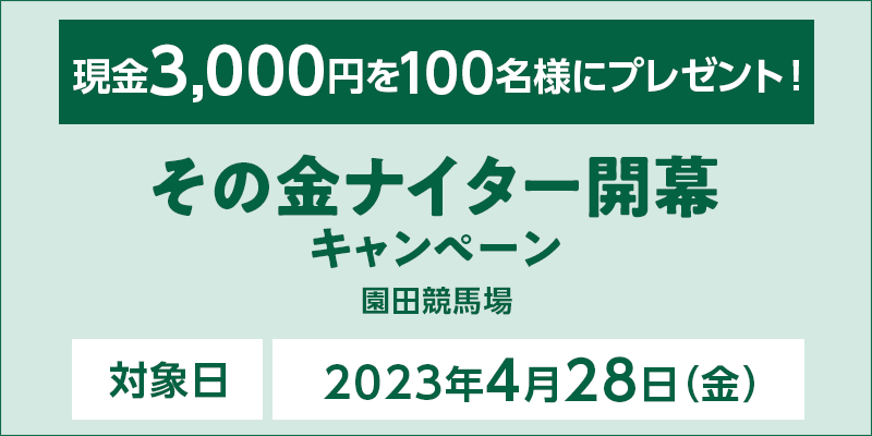 ̋iC^[JLy[ Ώۏ@cn@Ώۓ@2023N428ij@3,000~100lɃv[gI