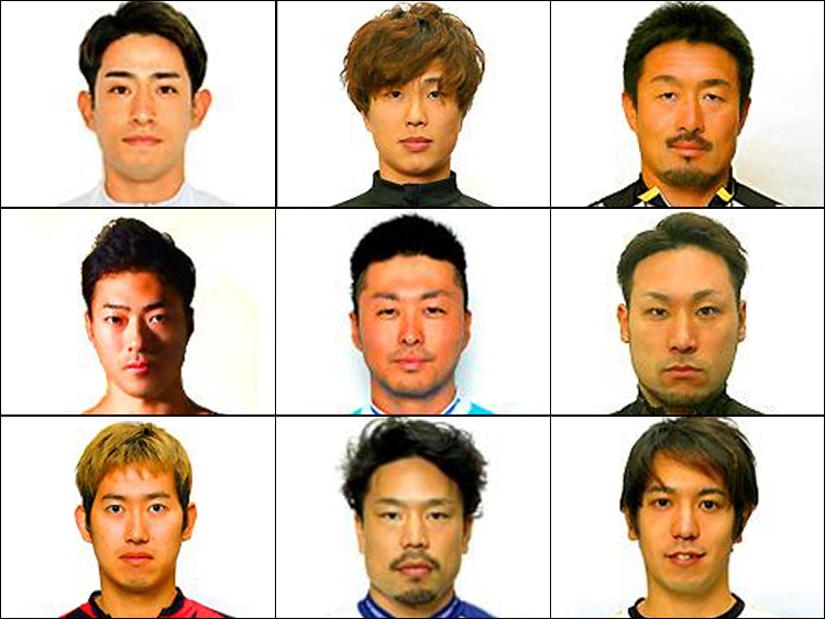 全9選手の寄書きサイン色紙&現金5,000円セット