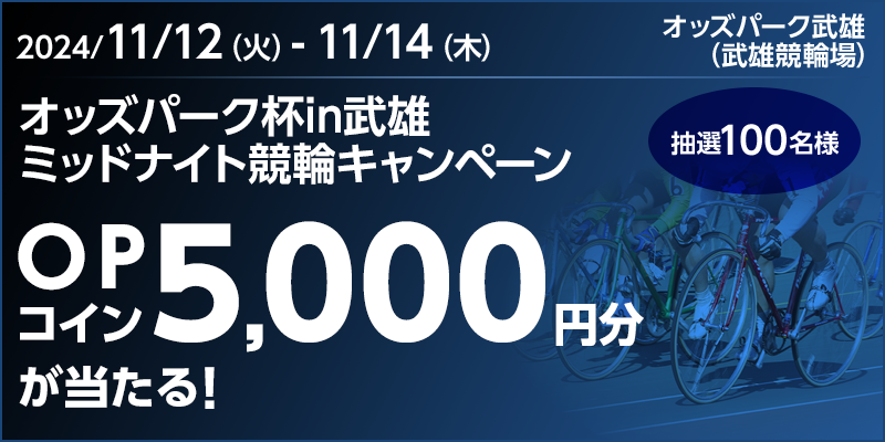 IbYp[NtinY ~bhiCgփLy[ Ώۊ 2024N1112i΁j`1114i؁j OPRC5,000~I I100l@Ώۏ@IbYp[NYiY֏j