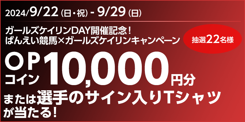 K[YPCDAYJËLOI΂񂦂n~K[YPCLy[@Ώۊԁ@2024N922iEjj`929ij@OPRC10,000~܂͑ĨTCTVcI@I22l