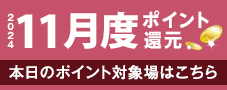 2016年11月度 ポイント還元