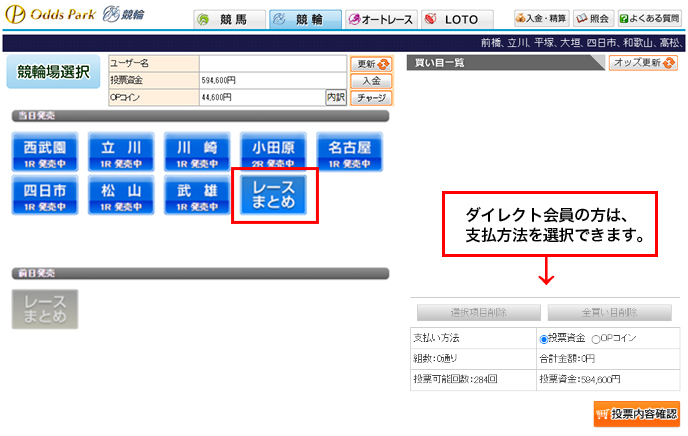 レースまとめ投票01