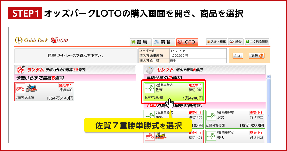STEP1@IbYp[NLOTO̍wʂJAiI@7dPI