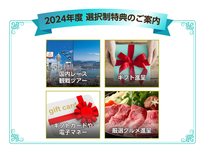 2024年度 選択制特典のご案内