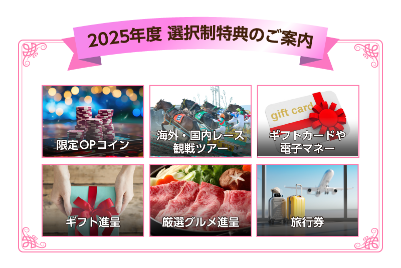 2024年度 選択制特典のご案内