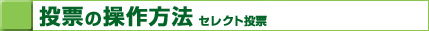 投票について
