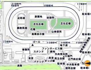 金沢競馬場地図