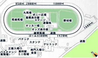 水沢競馬場地図