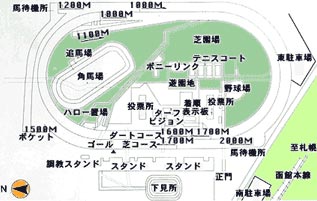 札幌競馬場地図